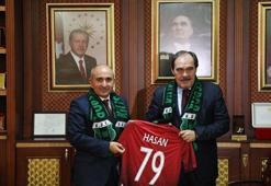 TFF heyeti, Zeytin Dalı Harekatı'na destek için Kilis'te