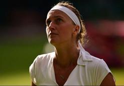 Kvitova'dan erken veda