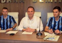 Adana Demirspor'da çifte transfer
