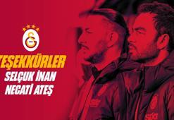 Galatasaray'dan Selçuk İnan ve Necati Ateş'e veda teşekkürü