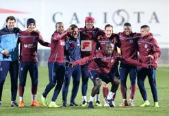 Trabzonspor'da neşeli idman! Futbolcuların keyifli olması dikkat çekti