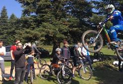 Downhill bisikletçileri Uludağ'da buluştu