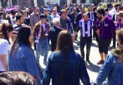Hopa taraftarları Malatya sokaklarında horon tepti!