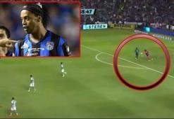 Kurnaz Ronaldinho deliye döndü!