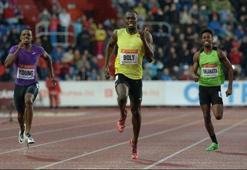Bolt, Avrupa'daki ilk yarışına altınla başladı