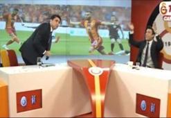 Sneijder'ın golünden sonra GSTV yıkıldı