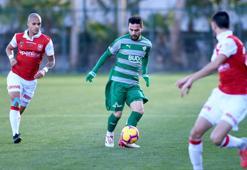 Bursaspor kamptaki ilk hazırlık maçını kaybetti