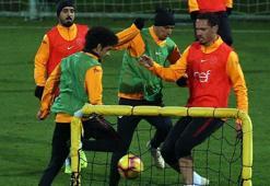 Mustafa Kapı Galatasaray idmanına damga vurdu