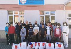 Ordu'da öğrencilere spor malzemesi desteği