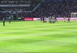 ManU'nun yeni yıldızından efsane frikik