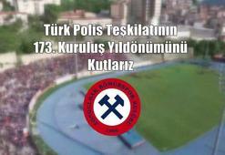 Zonguldak Kömürspor'dan polise destek klibi
