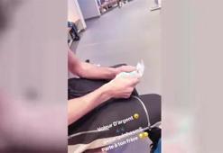 Lucas Moura, paraları böyle saydı...