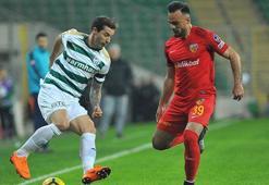 Bursaspor-Kayserispor maç sonucu: 1-0