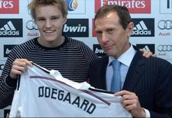 Real Madrid Odegaard'ı basına tanıttı