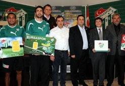 Bursaspor'da altın tanıtımı