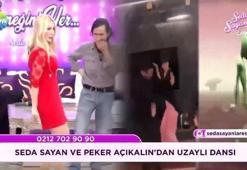 Seda Sayan'dan yeşil uzaylı dansı!