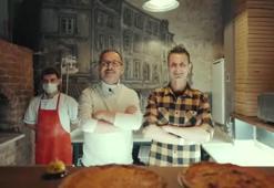 Spor Bakanı Mehmet Kasapoğlu ile Giovanni Gudetti birlikte pizza yaptı