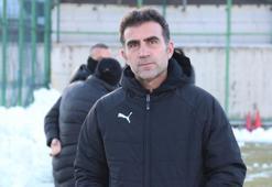 Sivas Belediyespor'da teknik direktör Yusuf Tokuş ilk idmanına çıktı