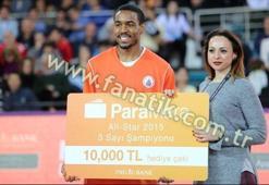 All-Star 2015'te 'Üçlük Kralı' Michael Jenkins!