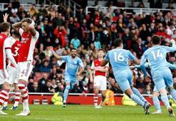 Arsenal - Manchester City maç sonucu: 1-2