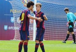 La Masia'da Messi golü!