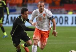 Sneijder'den harika asist!