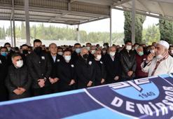 Adana Demirspor'un eski başkanı Mehmet Gökoğlu son yolculuğuna uğurlandı