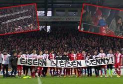 Futbolculardan ağlatan jest