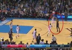Anthony Davis'ten mucizevi basket! Durant bile inanamadı