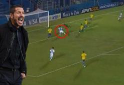 Diego Simeone'nin oğlu zoru başardı