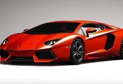 Lamborghini ile göle uçtu