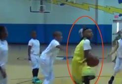 LeBron'un oğlu da babası gibi!