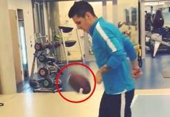 Stefan Jovetic sporda şov yaptı