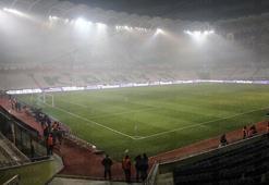 Konya'da maç öncesi endişe veren görüntü