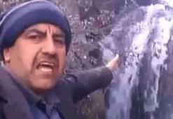 Şelale videosu dört yıl önce çekilmiş… Geçen sene hacı olmuş…