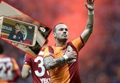 Sneijder'den büyük jest