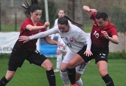 19 Yaş Altı Kadın Milli Futbol Takımı, Slovakya ile berabere kaldı