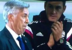 Ancelotti Ronaldo'nun meşhur sevincini taklit etti