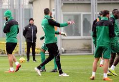 Bursaspor antrenmanında gerginlik