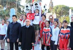 Ata'yı anmak için koştular