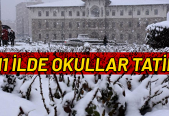 Yarın okullar tatil mi? 11 ilde okullar tatil edildi