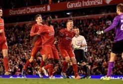 31 gollü maçta Liverpool galibiyete uzandı