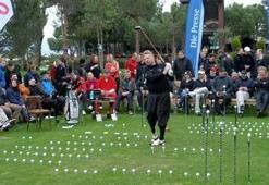 Golf cambazından özel şov