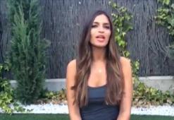 Casillas'ın karısı Sara da ALS'ye destek verdi