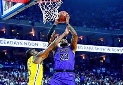 Lakers'tan Golden State Warriors karşısında Noel hediyesi