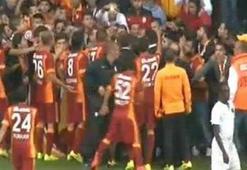 Burak Yılmaz taraftarla tartıştı