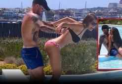 Sneijder ve Yolanthe'nin aşk tatili