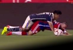 Ribery'den utandıran pozisyon!