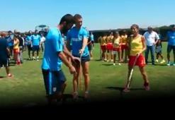 Arda ve Gabi çim hokeyine merak saldı!