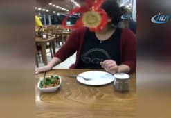 Çeyrek altın için yarım saatte 151 tane çöp şiş yedi
